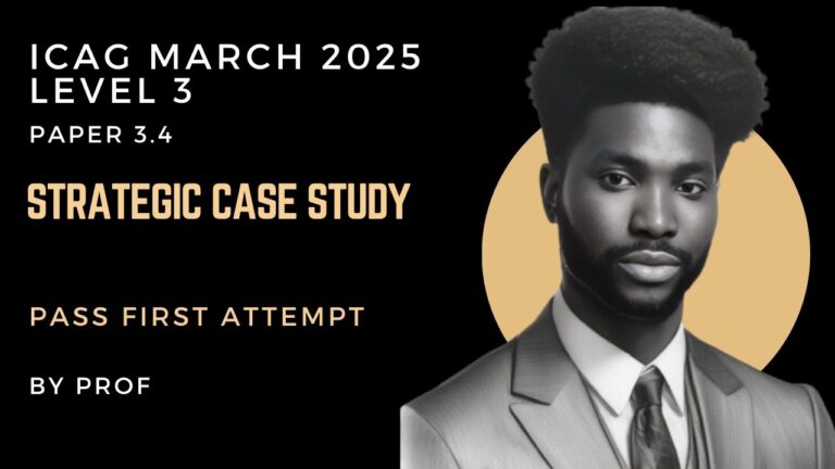 Strategic Case Study March 2025 Masterclass