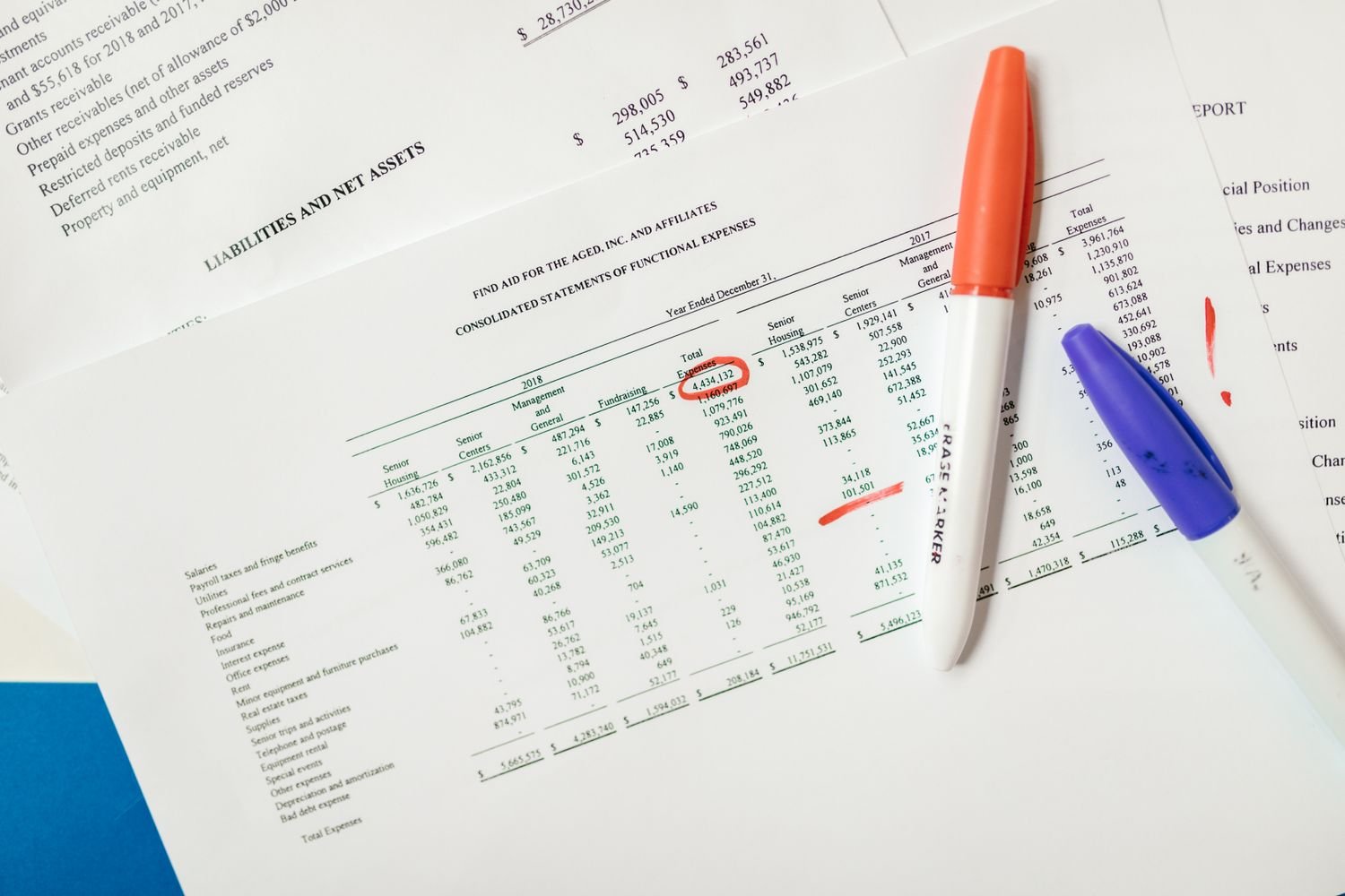 Office documents intangible assets financial reporting